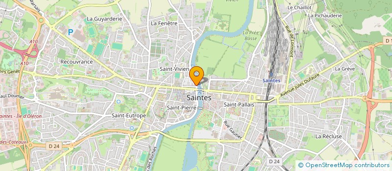 localisation de l'entreprise MONSIEUR SAMIR MAMMERI  SAINTES