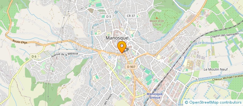 localisation de l'entreprise MONSIEUR SAMIR MANAI à MANOSQUE