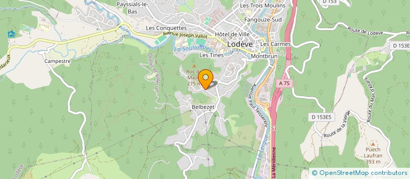 localisation de l'entreprise MONSIEUR SAMIR MANSOURI à LODEVE