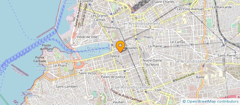 localisation de l'entreprise MONSIEUR SAMIR MARTIN  MARSEILLE