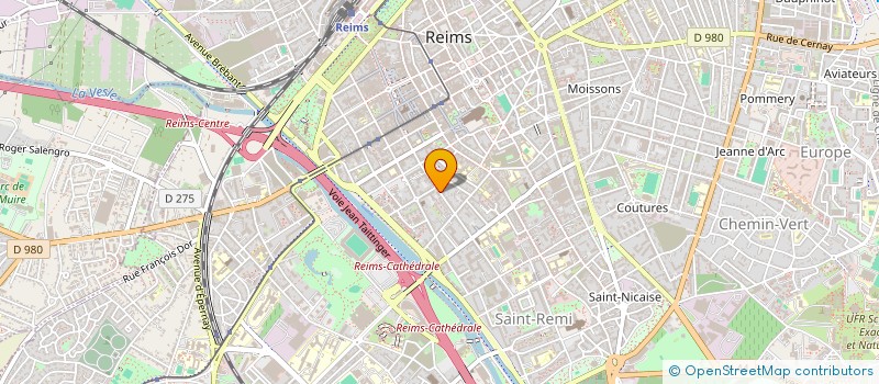 localisation de l'entreprise MONSIEUR SAMIR MASIC  REIMS
