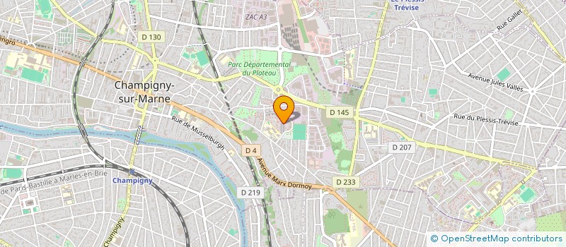 localisation de l'entreprise MONSIEUR SAMIR MATAICHE à CHAMPIGNY-SUR-MARNE