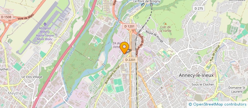 localisation de l'entreprise MONSIEUR SAMIR MECHEROUB  ANNECY