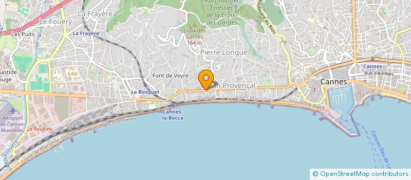 localisation de l'entreprise MONSIEUR SAMIR MECHITOUA  CANNES