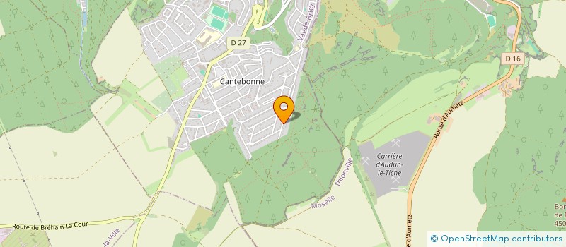 localisation de l'entreprise MONSIEUR SAMIR MENAOULI  VILLERUPT