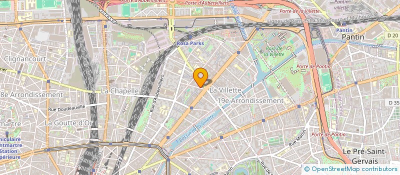 localisation de l'entreprise MONSIEUR SAMIR MERDJANE  PARIS