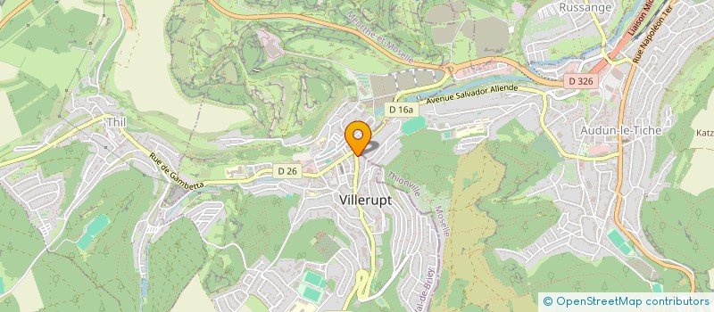 localisation de l'entreprise MONSIEUR SAMIR MEROUANI à VILLERUPT