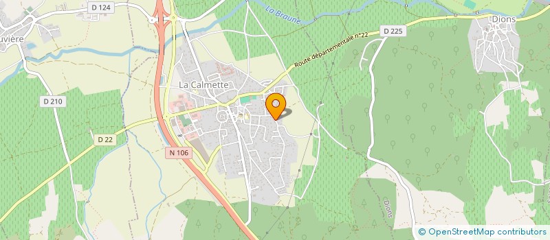 localisation de l'entreprise MONSIEUR SAMIR MEZOUARA  SAINT-HILAIRE-DE-BRETHMAS