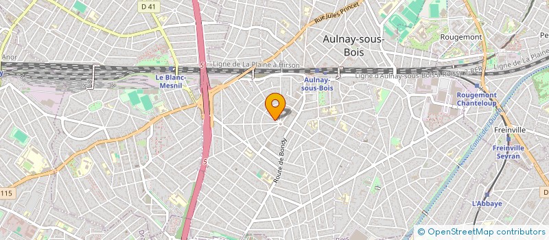 localisation de l'entreprise MONSIEUR SAMIR MHAMDI à AULNAY-SOUS-BOIS