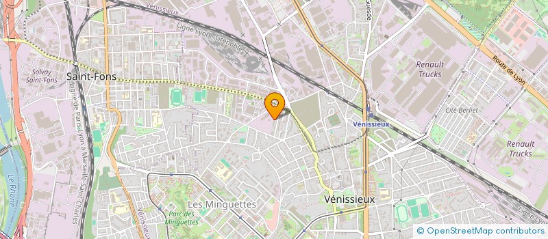 localisation de l'entreprise MONSIEUR SAMIR MIHOUB  VENISSIEUX