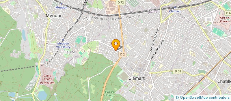 localisation de l'entreprise MONSIEUR SAMIR MILLA à CLAMART