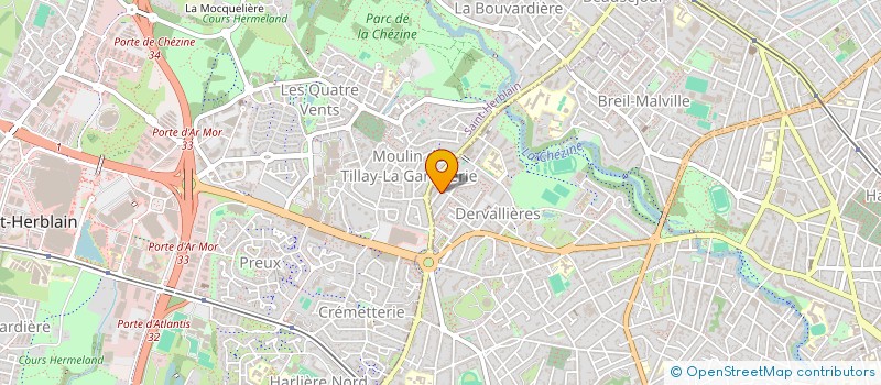 localisation de l'entreprise MONSIEUR SAMIR MOCEA à NANTES