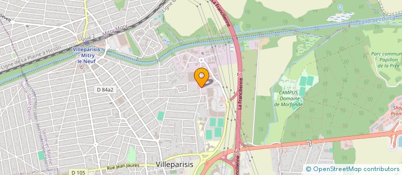 localisation de l'entreprise MONSIEUR SAMIR MOHAMED  AHMED  VILLEPARISIS