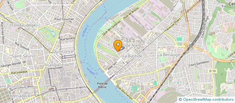 localisation de l'entreprise MONSIEUR SAMIR MOUHOU  BORDEAUX