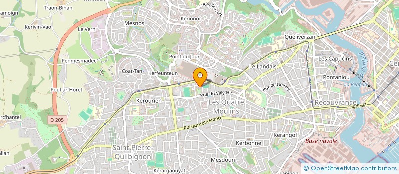 localisation de l'entreprise MONSIEUR SAMIR MOUNCET à BREST