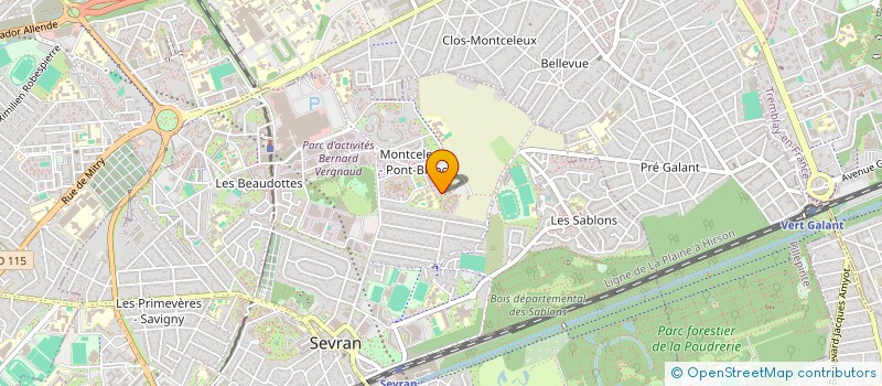 localisation de l'entreprise MONSIEUR SAMIR MOUZNI à SEVRAN