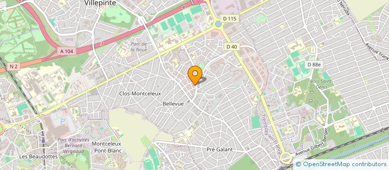 localisation de l'entreprise MONSIEUR SAMIR NAHAL à VILLEPINTE