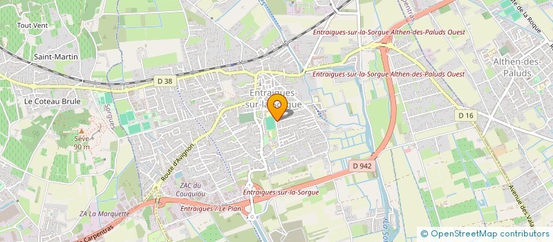 localisation de l'entreprise MONSIEUR SAMIR NAILI à ENTRAIGUES-SUR-LA-SORGUE