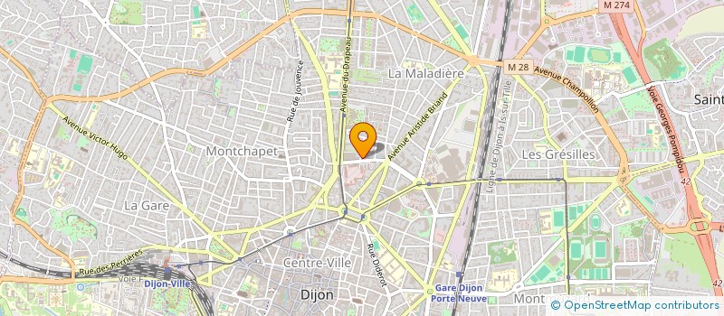 localisation de l'entreprise MONSIEUR SAMIR NAIMI à DIJON