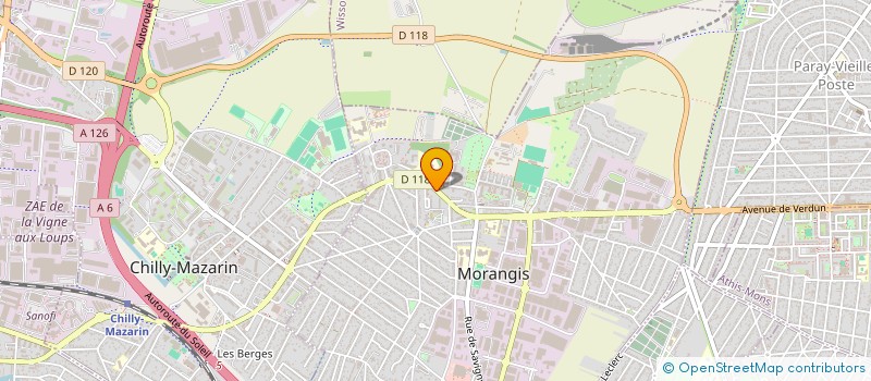 localisation de l'entreprise MONSIEUR SAMIR NAIT BENALI à MORANGIS