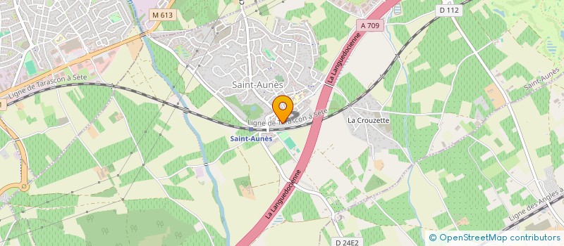 localisation de l'entreprise MONSIEUR SAMIR NAJI  SAINT-AUNES