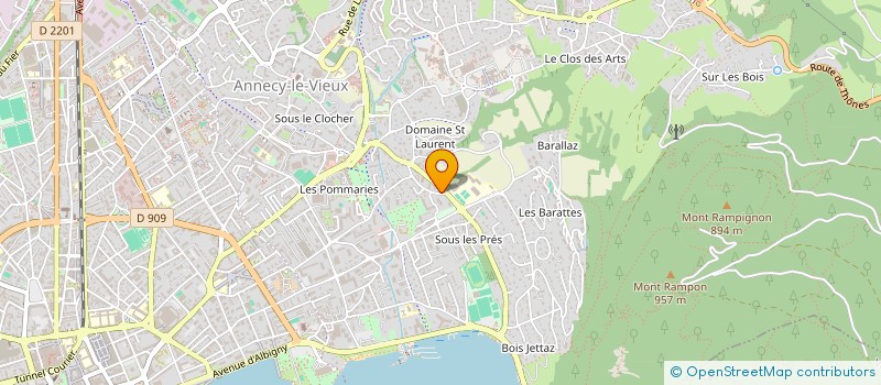 localisation de l'entreprise MONSIEUR SAMIR NASRI à ANNECY