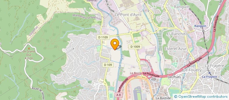 localisation de l'entreprise MONSIEUR SAMIR NASSAR CHOUITER  MANDELIEU-LA-NAPOULE