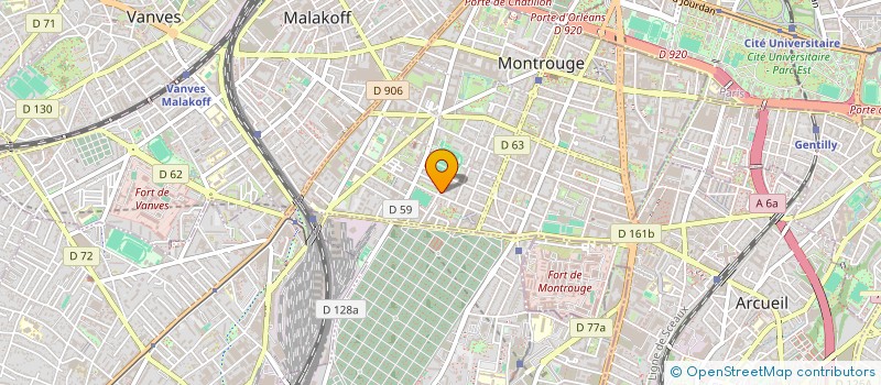 localisation de l'entreprise MONSIEUR SAMIR NOUALI  MONTROUGE