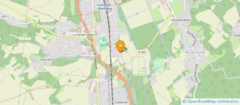 localisation de l'entreprise MONSIEUR SAMIR NOUI  LAIGNEVILLE