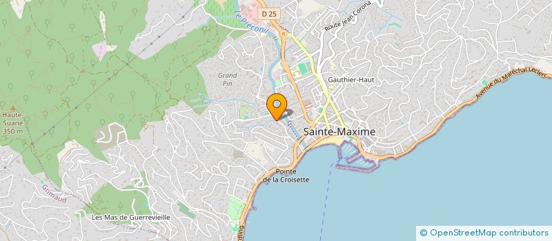 localisation de l'entreprise MONSIEUR SAMIR NOUI MEHIDI à SAINTE-MAXIME
