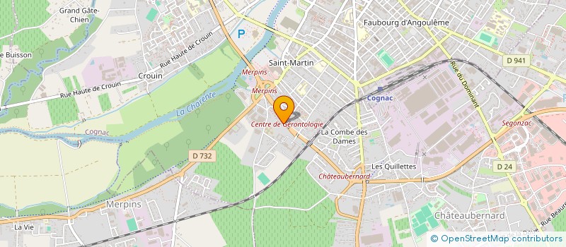 localisation de l'entreprise MONSIEUR SAMIR OUALLA à COGNAC