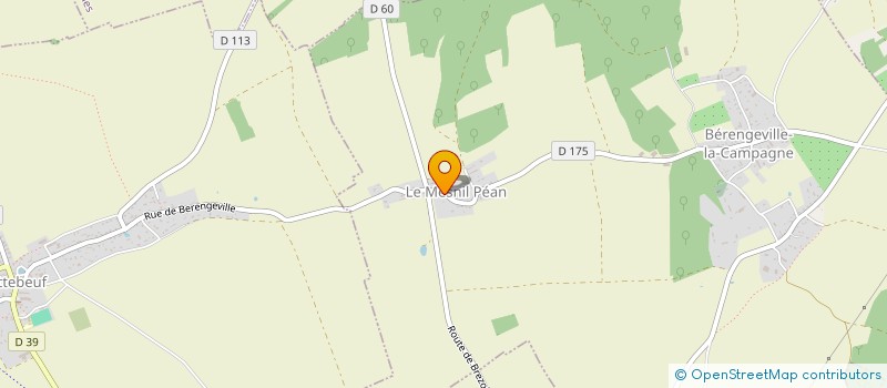 localisation de l'entreprise MONSIEUR SAMIR OUELAA  BERENGEVILLE-LA-CAMPAGNE