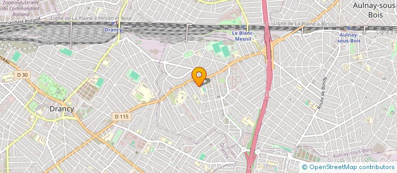 localisation de l'entreprise MONSIEUR SAMIR OUHAIMI à LE BLANC-MESNIL