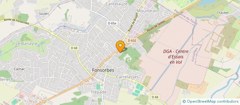 localisation de l'entreprise MONSIEUR SAMIR OUKINA  FONSORBES