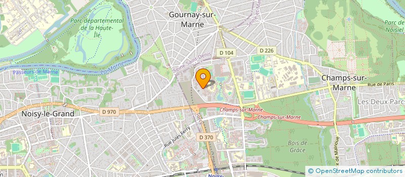 localisation de l'entreprise MONSIEUR SAMIR OURAHMOUN à CHAMPS-SUR-MARNE