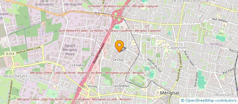 localisation de l'entreprise MONSIEUR SAMIR OUZINEB  LE HAILLAN