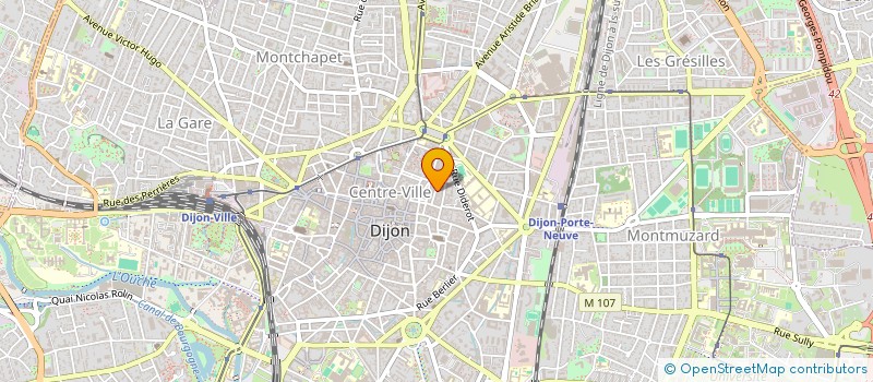 localisation de l'entreprise MONSIEUR SAMIR RABBAKHI à DIJON