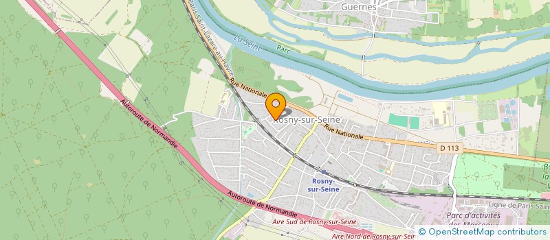 localisation de l'entreprise MONSIEUR SAMIR RABIA  ROSNY-SUR-SEINE