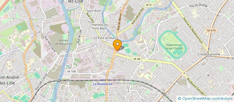 localisation de l'entreprise MONSIEUR SAMIR RABIA à MARCQ-EN-BARŒUL