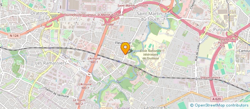 localisation de l'entreprise MONSIEUR SAMIR RAHAL  TOULOUSE