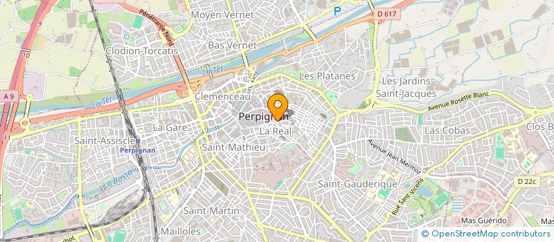 localisation de l'entreprise MONSIEUR SAMIR RAHALI à PERPIGNAN
