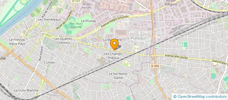 localisation de l'entreprise MONSIEUR SAMIR RAHMOUNE  SARTROUVILLE