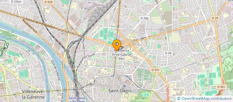 localisation de l'entreprise MONSIEUR SAMIR RAMQUI à SAINT-DENIS