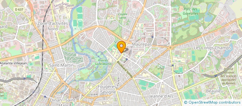 localisation de l'entreprise MONSIEUR SAMIR ROUIFED  RENNES