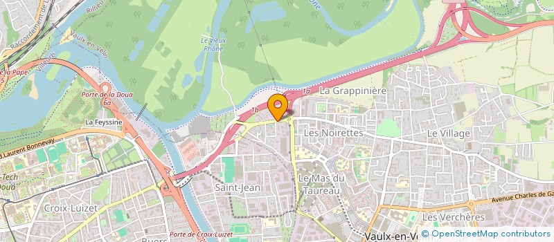 localisation de l'entreprise MONSIEUR SAMIR SAAD-AZEM  VAULX-EN-VELIN