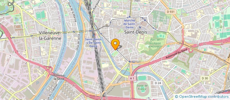 localisation de l'entreprise MONSIEUR SAMIR SAADA à SAINT-DENIS