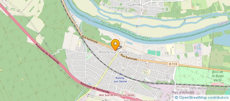 localisation de l'entreprise MONSIEUR SAMIR SAADI  ROSNY-SUR-SEINE