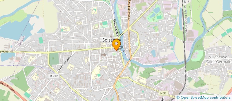 localisation de l'entreprise MONSIEUR SAMIR SACIRI à SOISSONS