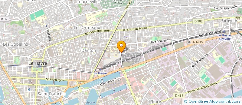 localisation de l'entreprise MONSIEUR SAMIR SADDOUKI  LE HAVRE