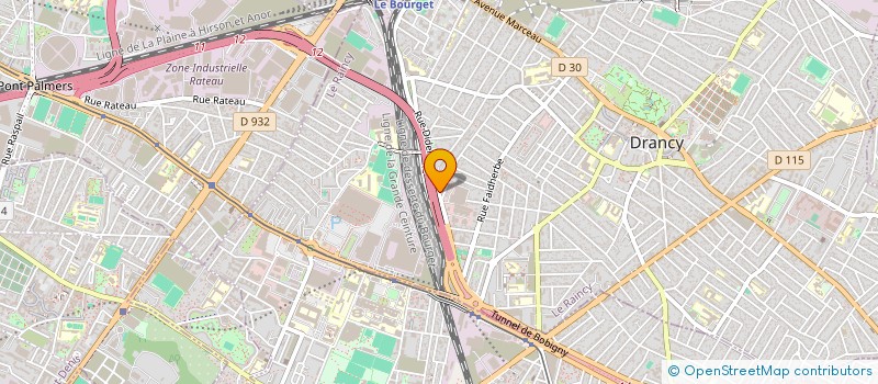 localisation de l'entreprise MONSIEUR SAMIR SADQI  DRANCY